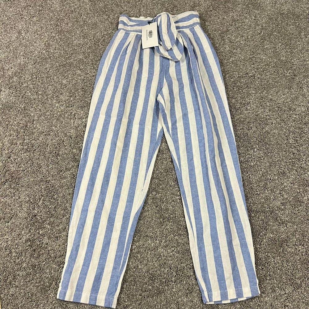 Habitual Kid Boutique Girl's Stripped Pants size 12 NWT